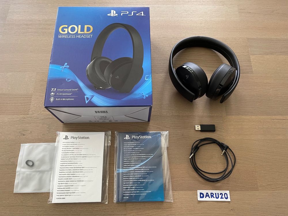 PlayStation Gold Wireless Headset Kaufen auf Ricardo
