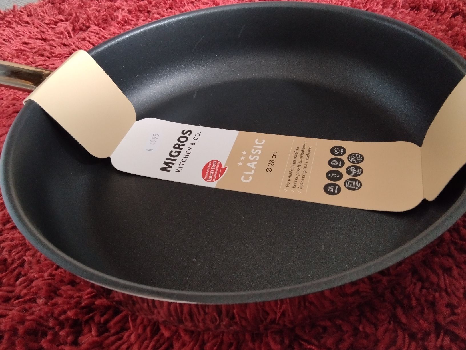 Migros Padelle: Pfanne Fabrikneu – Nuovo e nell'imballaggio originale da Basel venduto da Mr._Nice-Trade 2