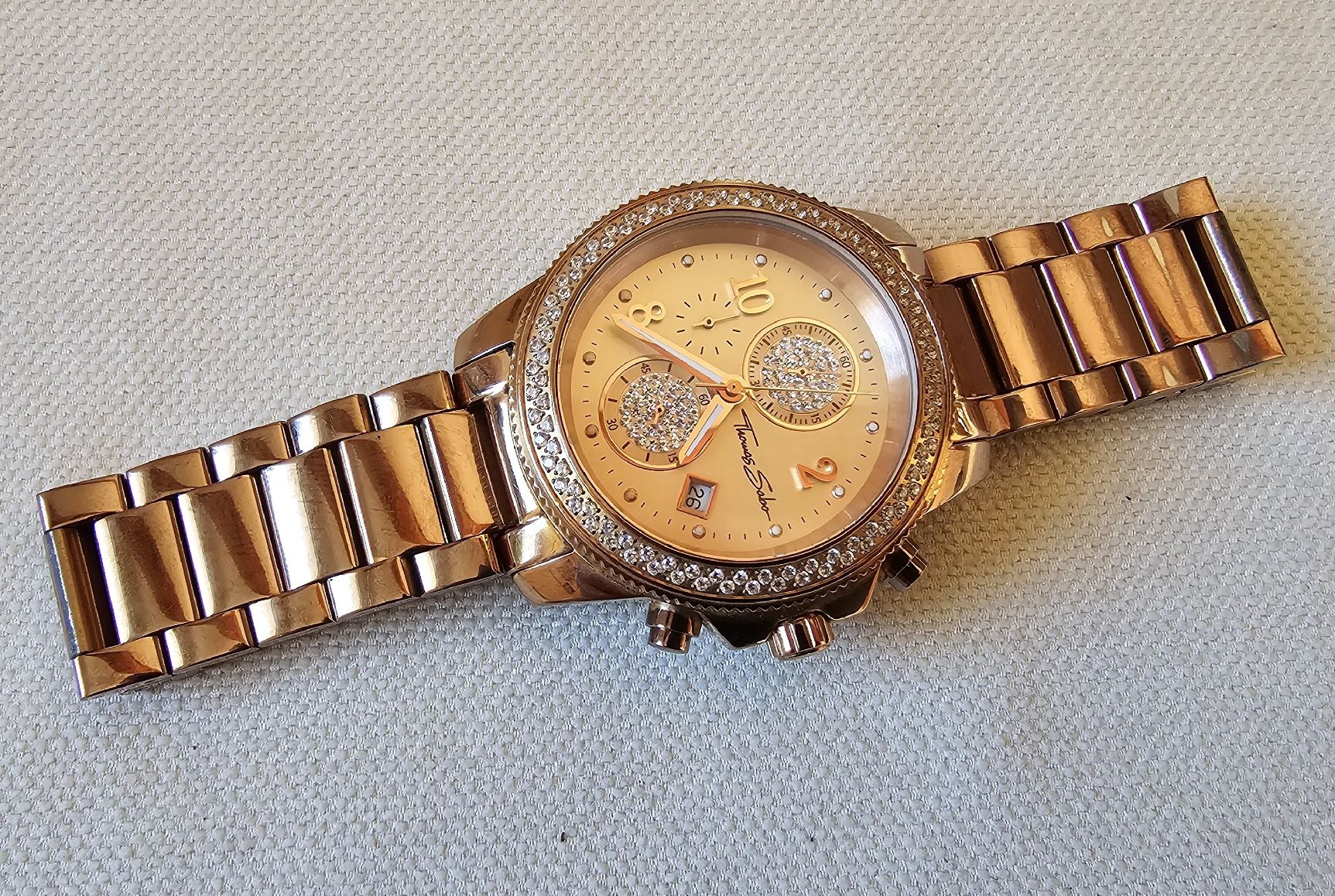 Thomas Sabo Orologi: Thomas Sabo Chronograph Armbanduhr 40mm – Usato da Speicher venduto da Lemore 5