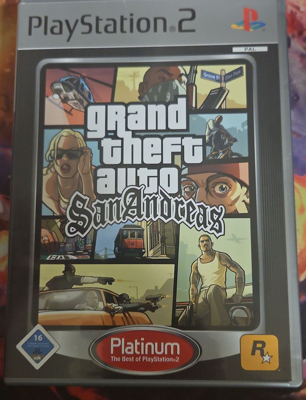 Sony Giochi: Grand Theft Auto: San Andreas - PS2 Platinum Edition – Usato da Liestal venduto da CrystalCardToyShop