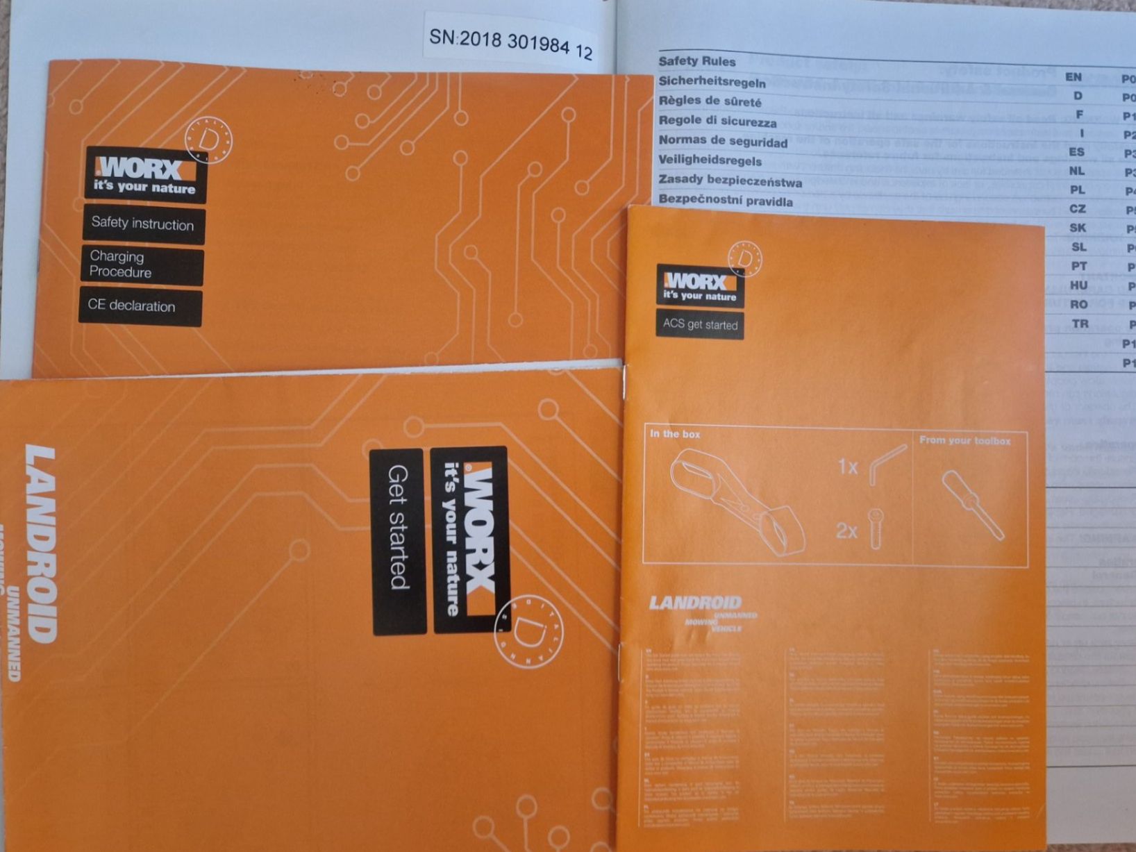 Worx Tagliaerba: Landroid Works Rasenroboter inkl. Garage – Usato da Lindau venduto da Scuol2 9
