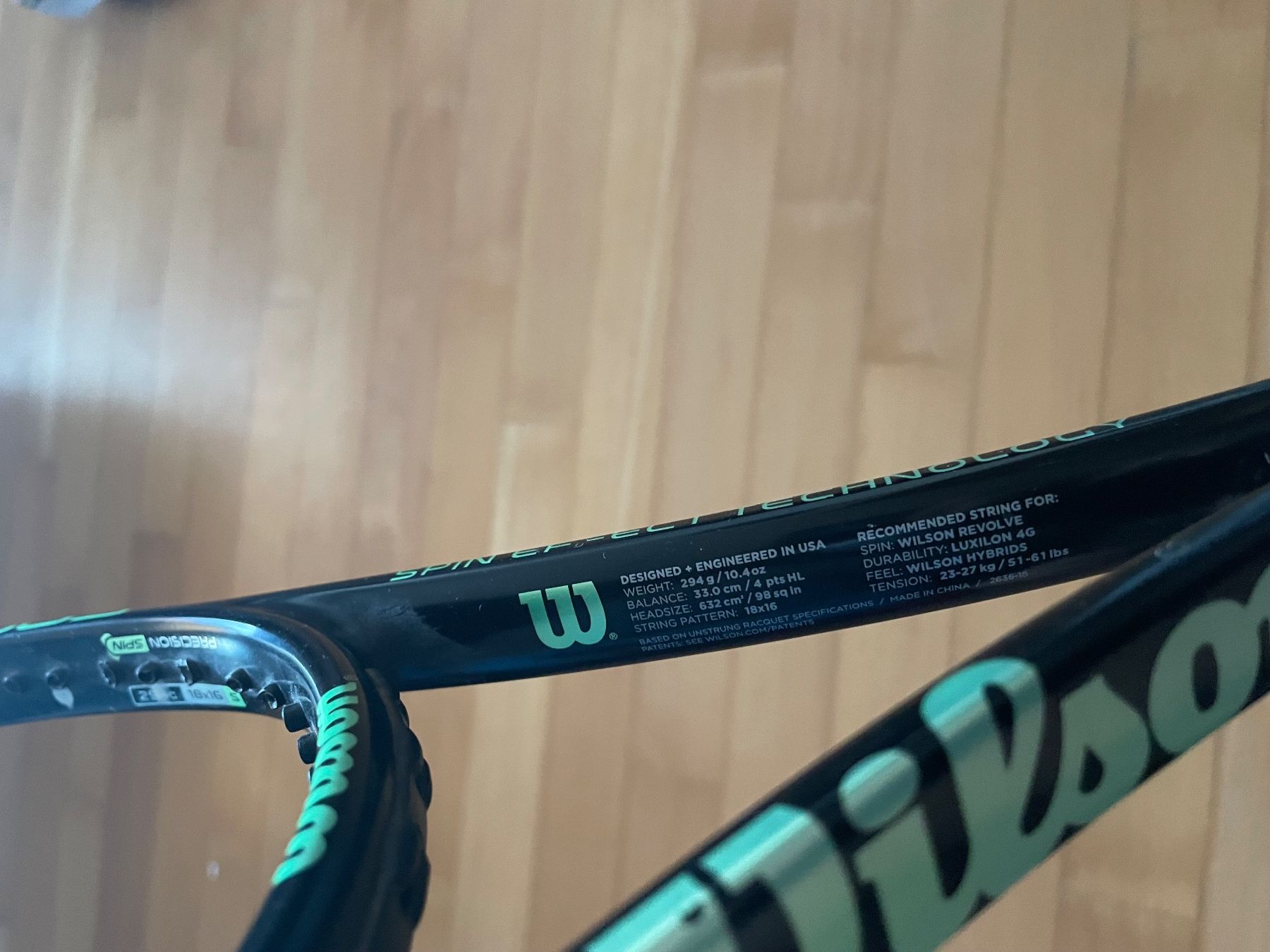 Schläger: Wilson Blade 98s – Gebraucht aus Bonstetten von dke_5vnt 1