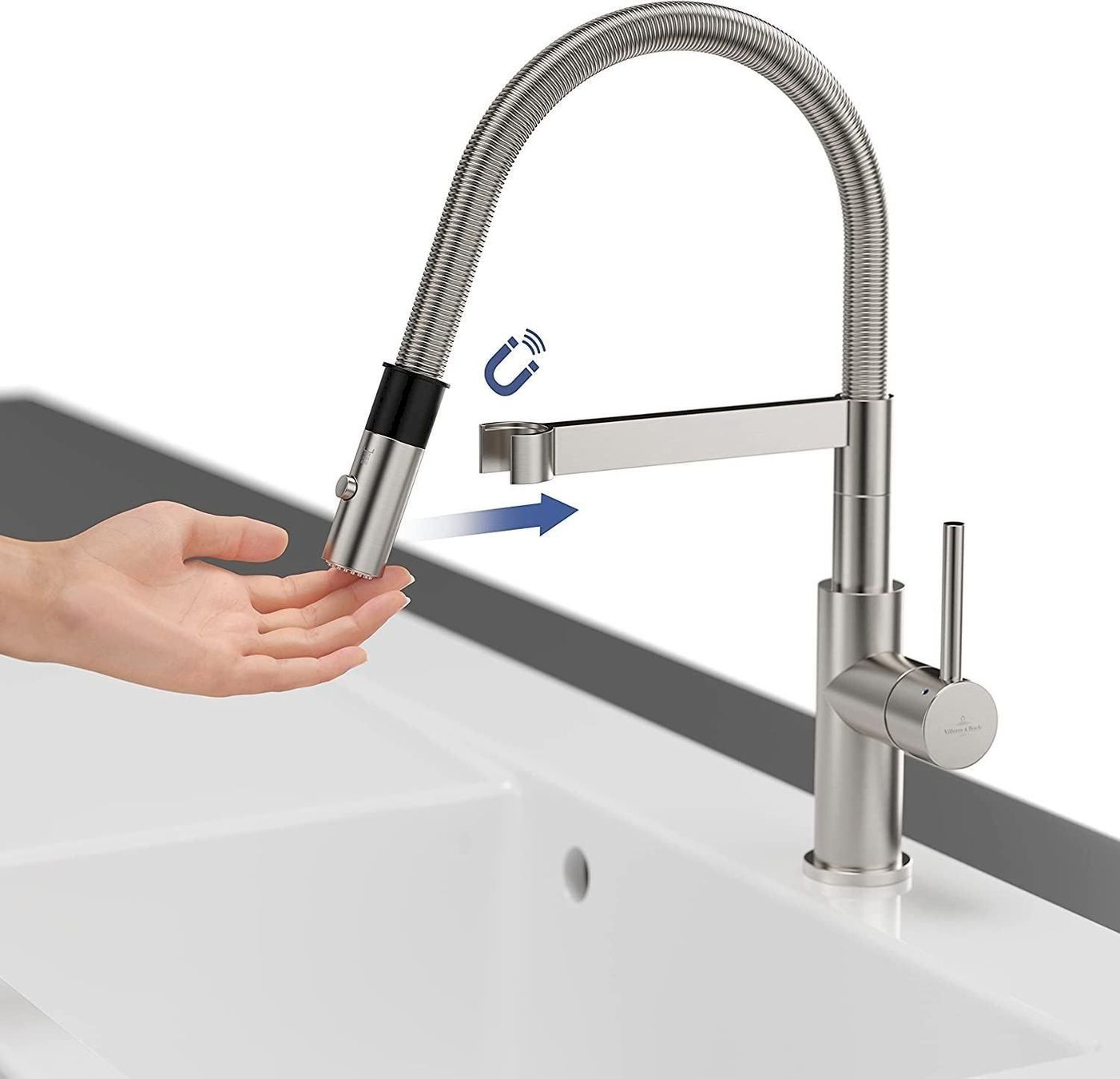 Rubinetteria: Villeroy & Boch Steel Expert Compact – Nuovo e nell'imballaggio originale da Bottighofen venduto da zaap 5