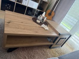 Wohnzimmertisch, Couchtisch mit Stauraum
