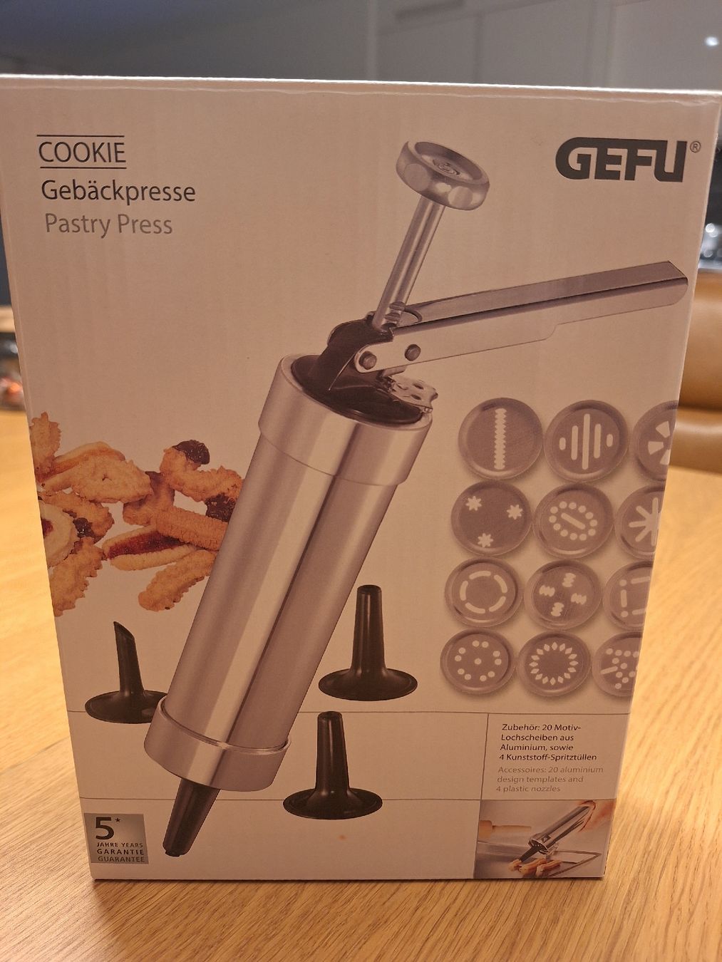 Cucine complete: Gebäckpresse GEFU – Nuovo e nell'imballaggio originale da Bülach venduto da Nog02