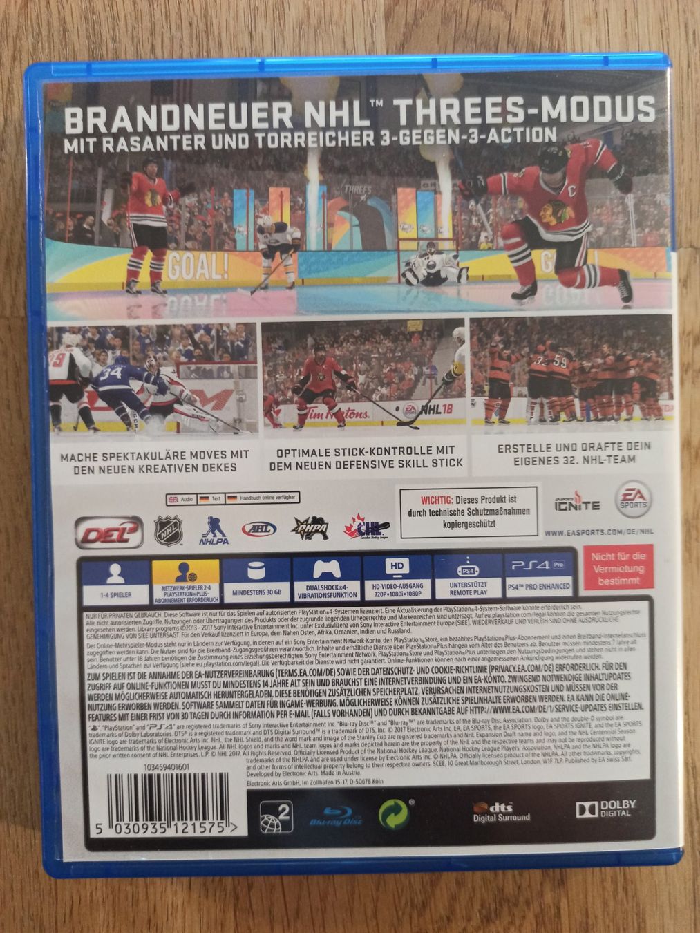 Giochi: NHL 18 PS4 / PS5 – Usato da Oberweningen venduto da mar_87mx 1