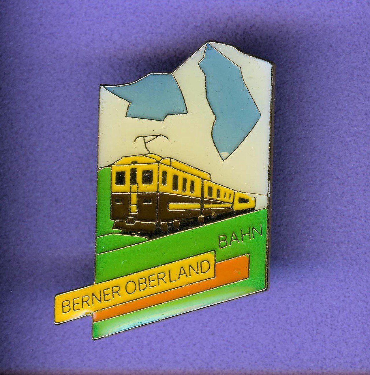 Placchette & Badge: BERNER OBERLAND BAHN – Usato da Winterthur venduto da Sammleroase