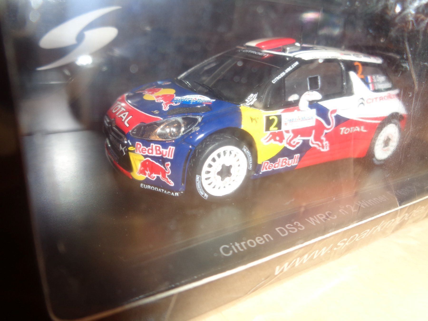 Citroën Modellautos: Spark 1:43 Citroën DS3 WRC Rallye 2011 – Neu und originalverpackt aus Reconvilier von rallycar 1