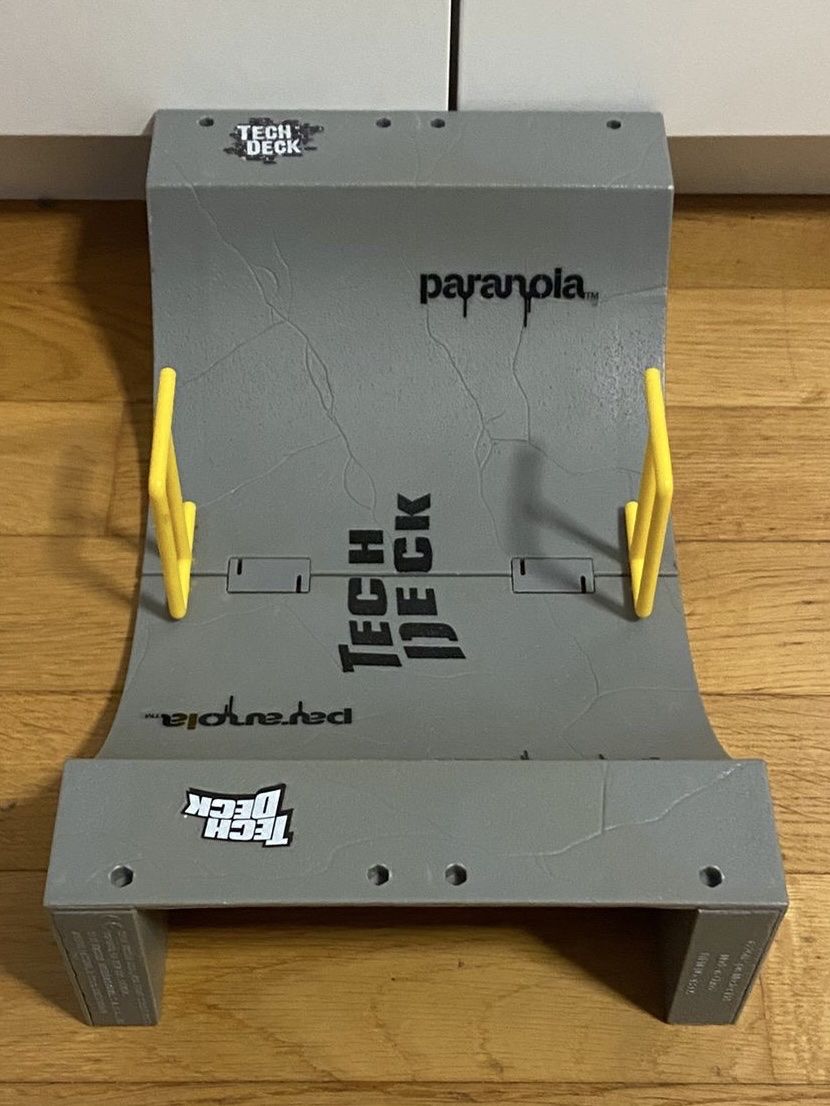 Giocattoli: Tech Deck Halfpipe Triple Set combo Ramp - für kleine Skater – Usato da Binningen venduto da sbs1979