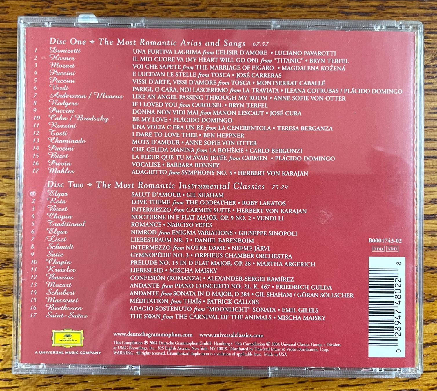 CD: LOVE MOODS-The Most Romantic Classics CD – Usato da Oftringen venduto da Vucki 1