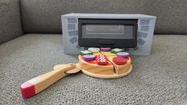 Wooden Toy Pizza Oven Set good condition
