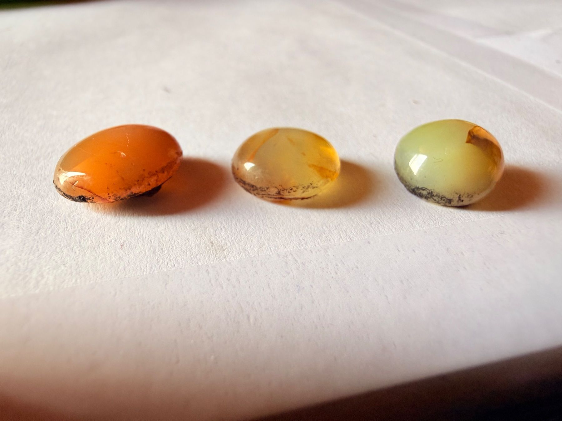 Pierres précieuses: 3er Set wunderschöne Opal Cabochons. – D'occasion à Zuerich par SonderArt-Wertgut 7