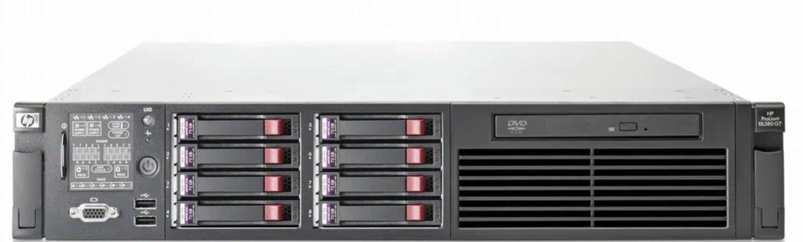 Hewlett Packard Server: HPE ProLiant DL380 G7 2U – Gebraucht aus Kloten von fid_56sj
