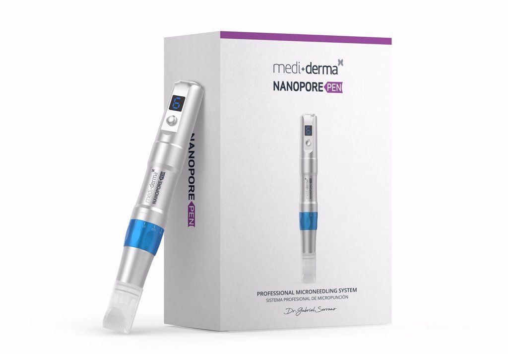 Cura del viso: NANOPORE PEN PROFESSIONAL MICRONEEDLING DEVICE – Nuovo e nell'imballaggio originale da CORTEGLIA venduto da pao_7mbt