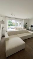 Neuwertiges Ecksofa creme weiss, 284cm