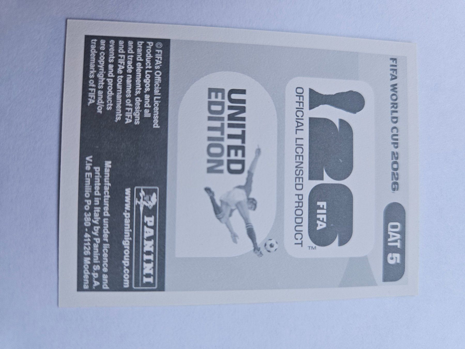 Panini Cartes à collectionner: QAT 5 – D'occasion à Würenlingen par Dinli 1