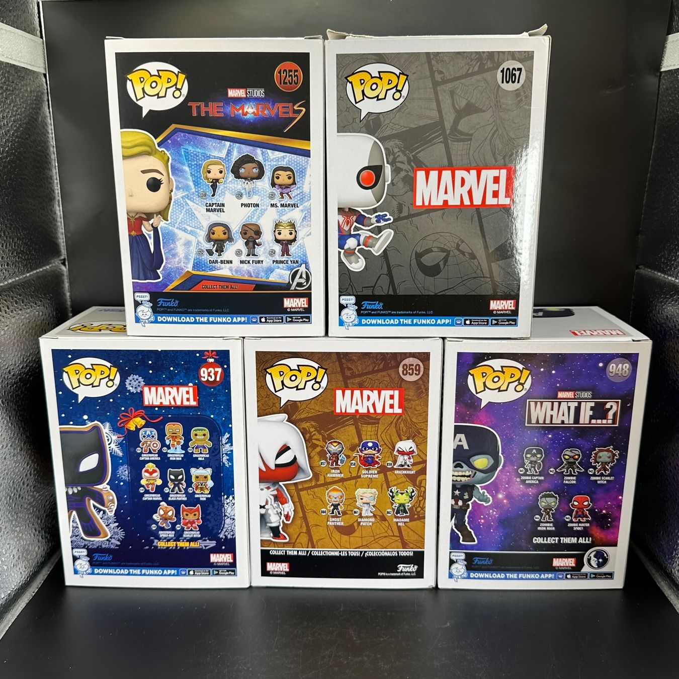 Funko Statuette: Funko Pop! Marvel 5Stk Sammlung – Usato da Düdingen venduto da Nerdworld 1