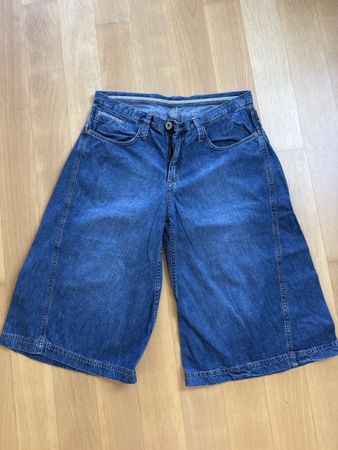 Jeansculotte Grösse 30 Peak Performance blau guter Zustand