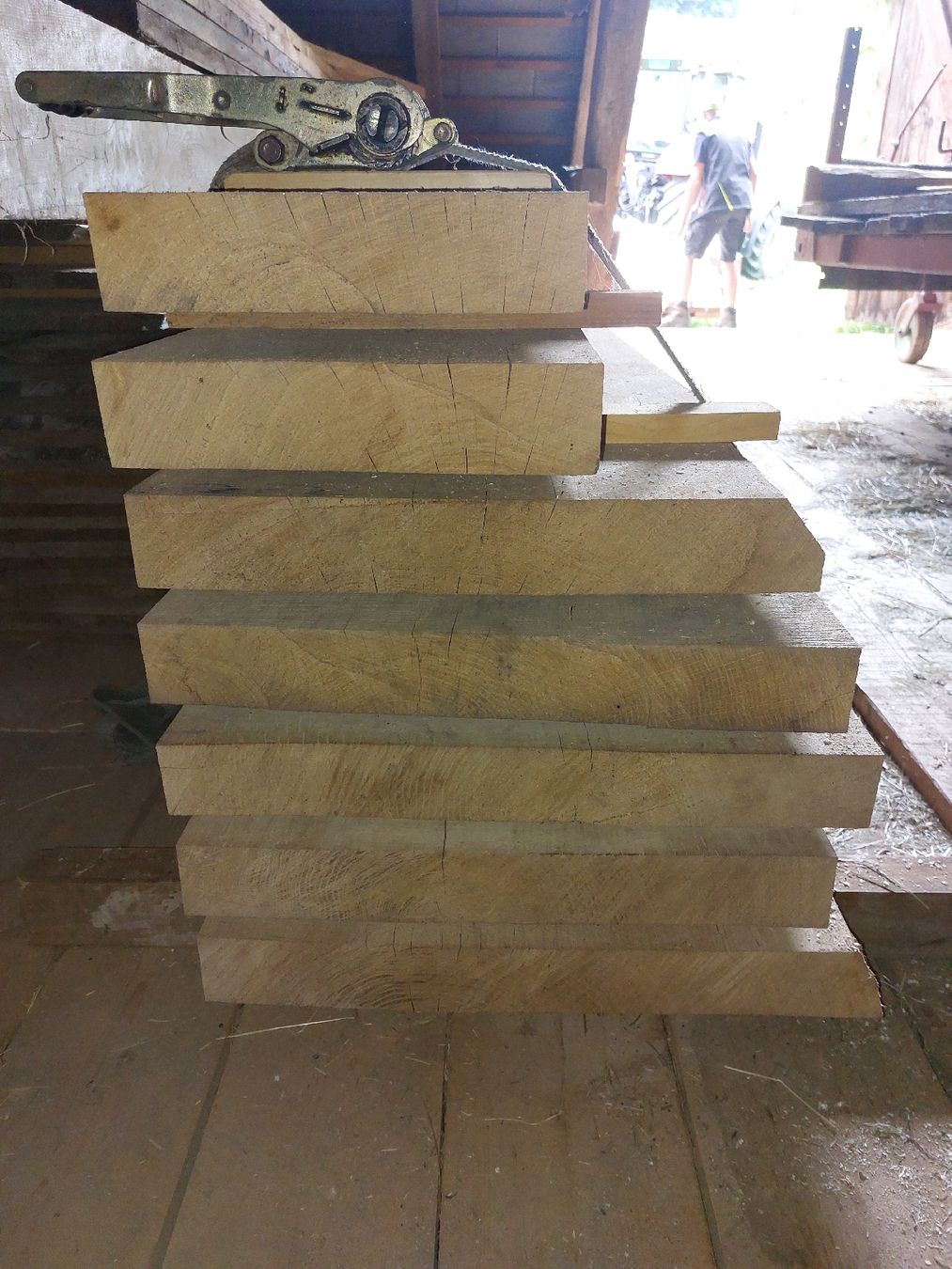 Articoli in legno: Eichenbretter 63×3500mm – Nuovo e nell'imballaggio originale da Bretzwil venduto da AnnenHolz 3