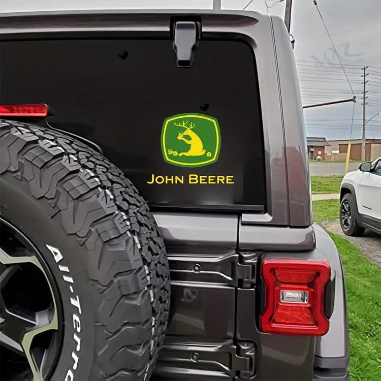 John Beere Autosticker Deere Aufkleber Hirsch Traktor Bauer | Kaufen ...