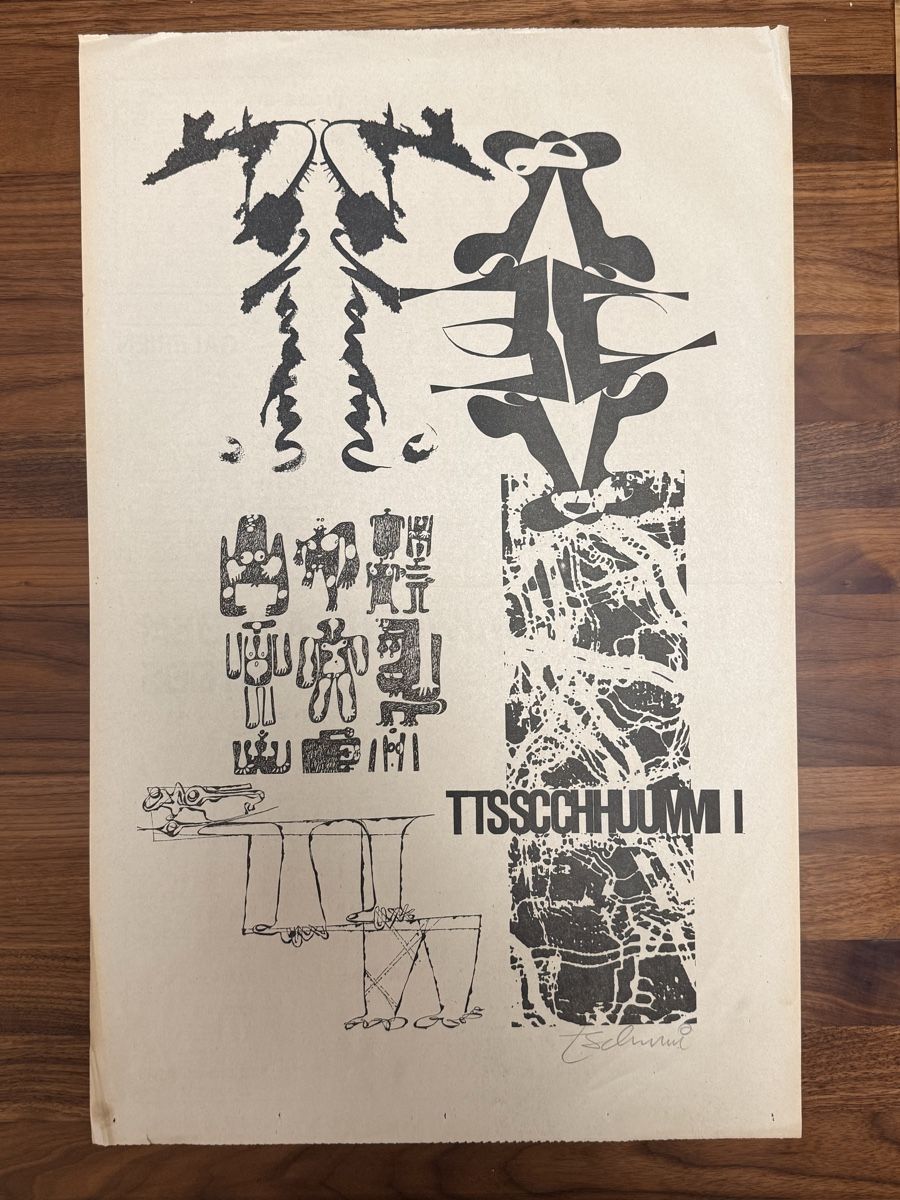 Grafica & Litografie: Otto Tschumi - Offsetdruck handsigniert – Usato da Solothurn venduto da NUVICO