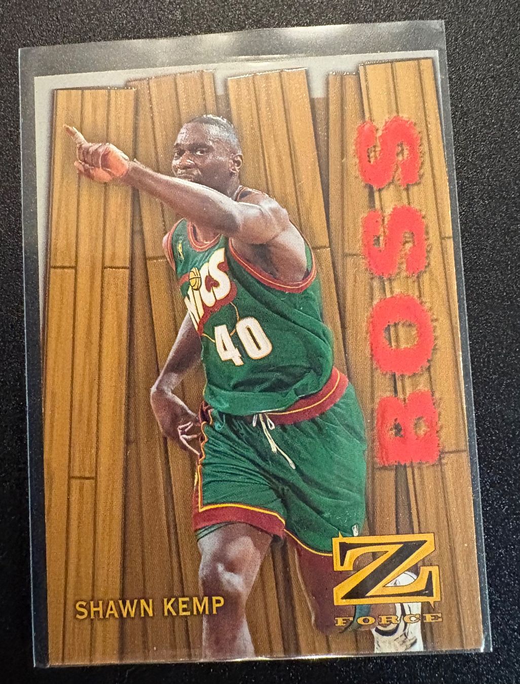 Nba Carte collezionabili: NBA Shawn Jemp Z Force Boss Card – Nuovo (secondo la descrizione) da Muttenz venduto da joba23