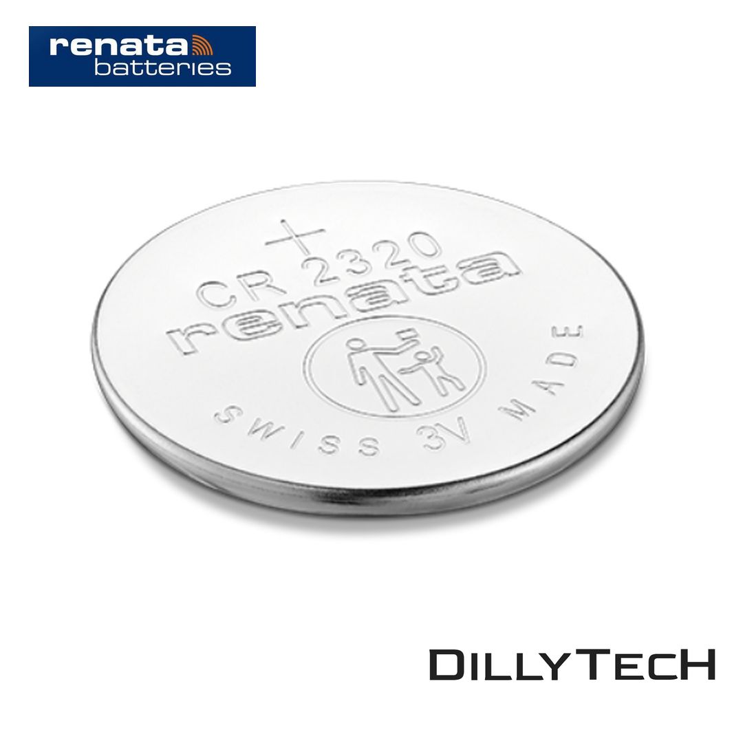 Akkus & Batterien: Renata CR2320 Lithium Knopfzellenbatterie - 3 Stk. – Neu und originalverpackt aus Meilen von DillyTecH 1