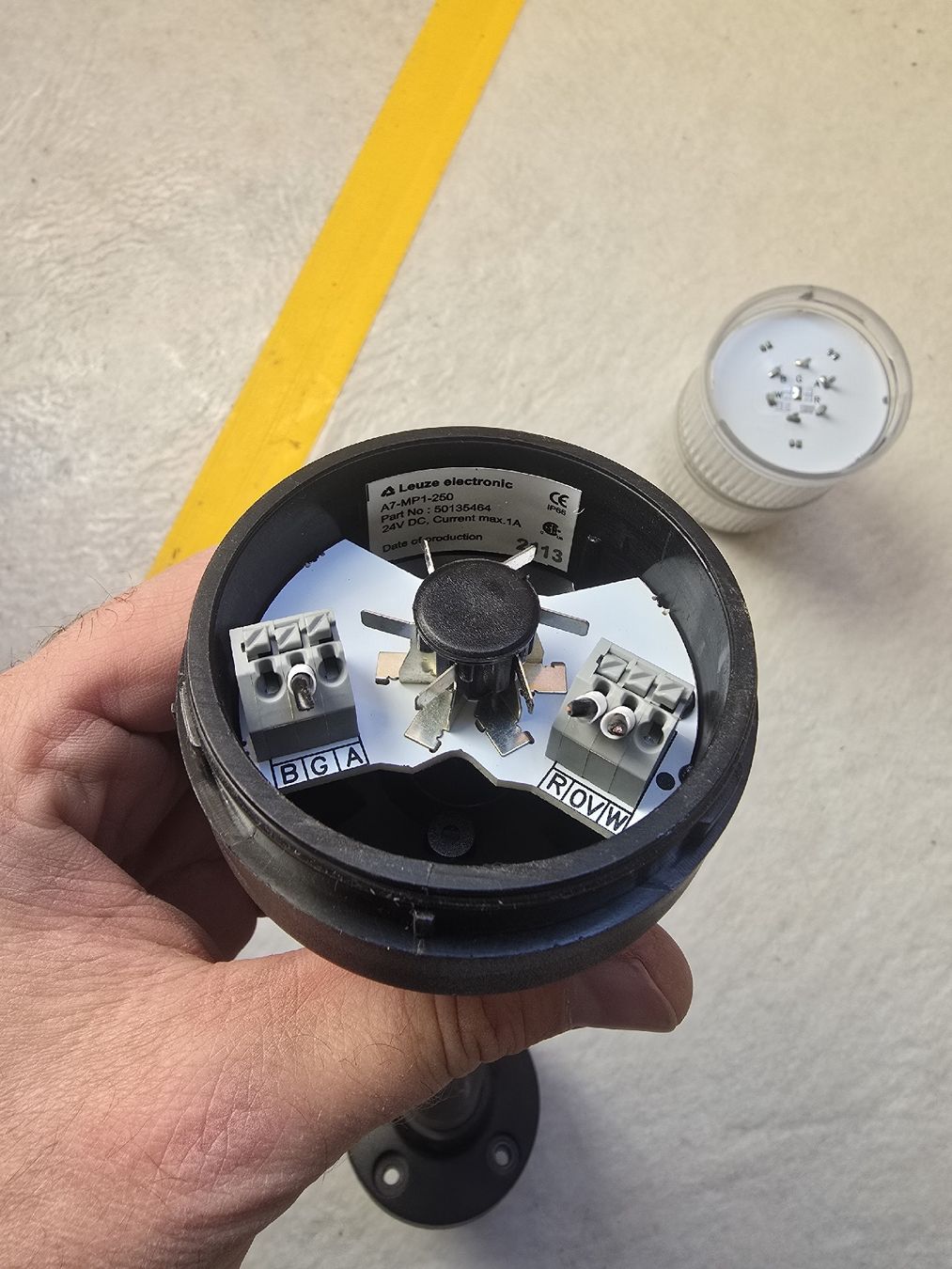 Lampade: Leuze Signalsäulenelement A7-MP1-250 – Usato da Uster venduto da DuVaekkedeMig 5