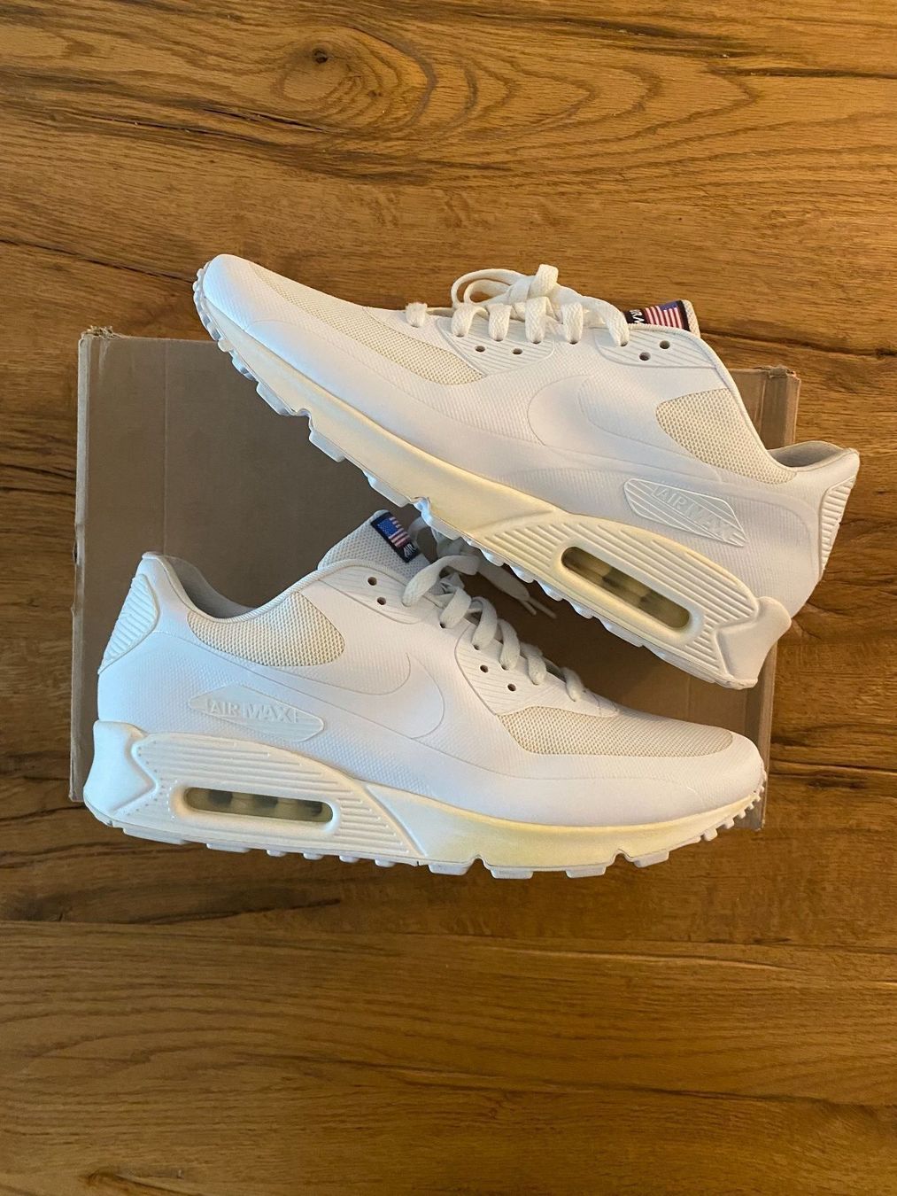 Nike Scarpe da uomo: Nike Air Max 90 Hyperfuse QS - White – Usato da Zürich venduto da sell_my_stuff 2