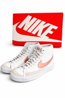 Nike Blazer Mid weiss rosa, mit Schachtel, Gr. 36.5