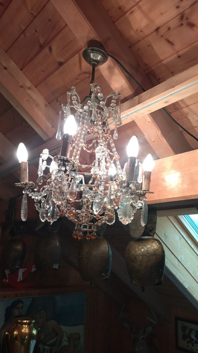 Lampadari & plafoniere: Antiker Kristallleuchter – Usato da Zürich venduto da Top-Deal-Schweiz