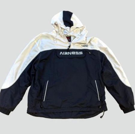 Vintage Airness Raincoat Size S baggy 90s Style Streetwear