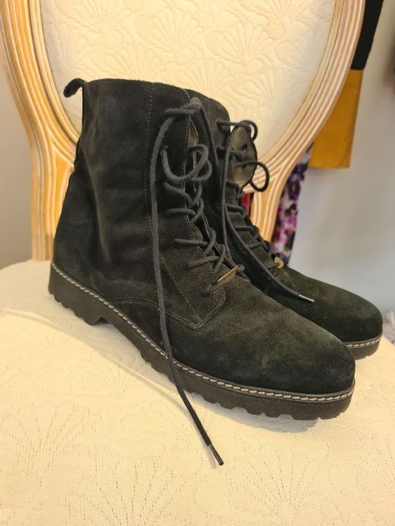 Deerberg Scarpe da donna: Schwarze Schnürstiefel Gr. 39 - Deerberg – Usato da Basel venduto da nad_xnd8 1