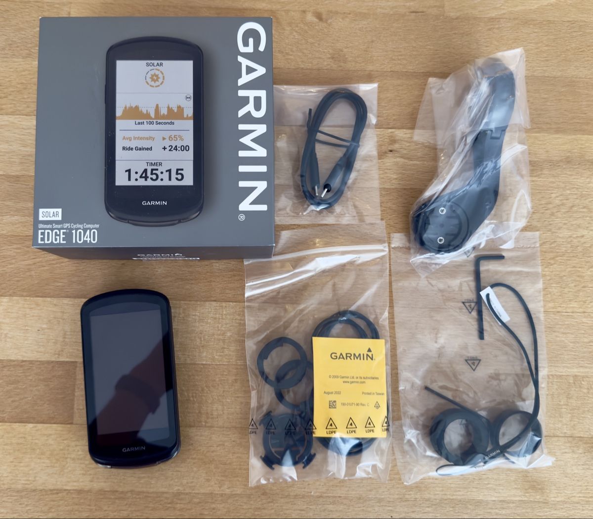 Garmin Computer & Strumenti di misurazione: Garmin Edge 1040 Solar – Usato da Amden venduto da schmid.pascal