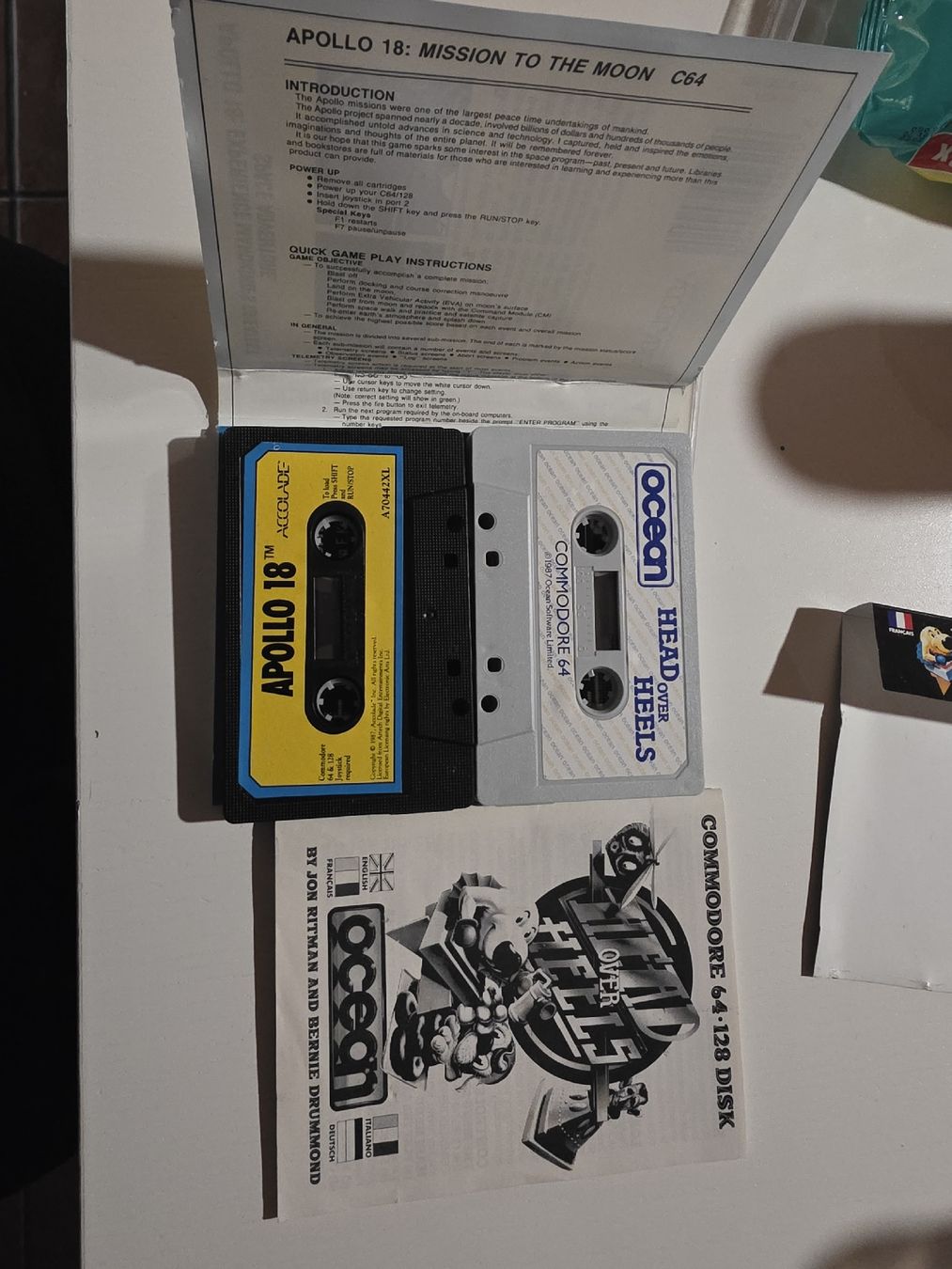 Commodore PC: Giochi Commodore 64 Head Over Heels Apollo 18 originali – Usato da Biasca venduto da Kayleen29