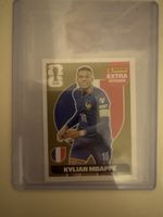 Panini extra sticker Kilian Mbappé gold