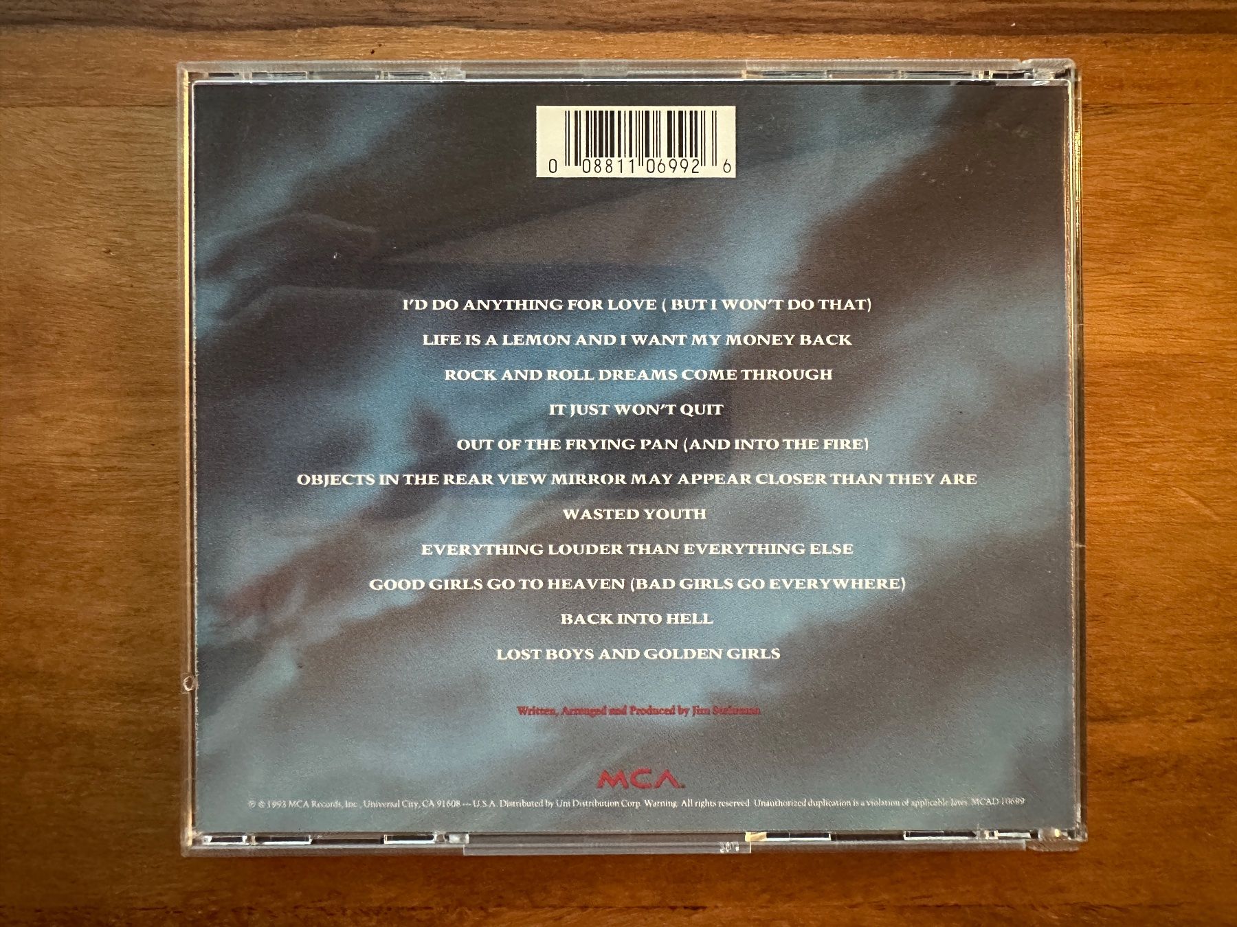 CDs: Meat Loaf - Bat Out of Hell II CD – Gebraucht aus Horgen von  2