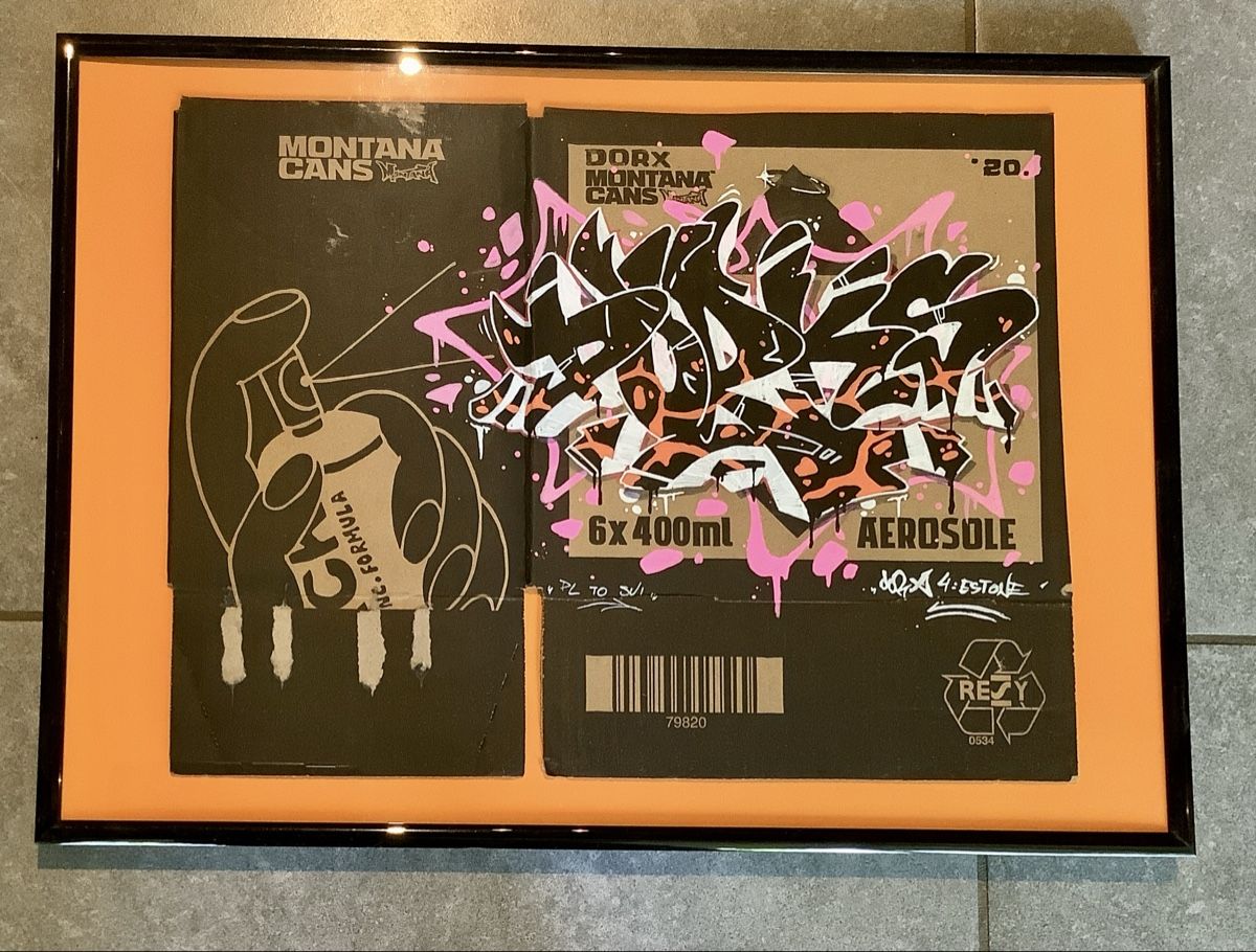 Foto & Immagini: Graffiti von Dorx One auf Karton gerahmt – Nuovo (secondo la descrizione) da zürich venduto da NickLos_26 3