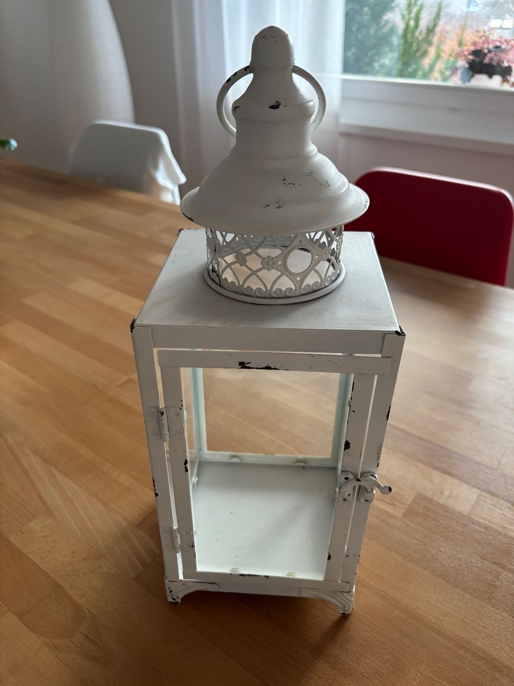 Lanterne: Laterne shabby chic Neu! – Nuovo (secondo la descrizione) da Hünibach venduto da Zbergkarin