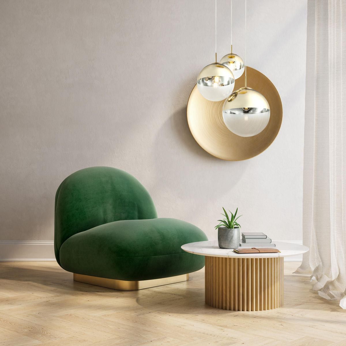 Lampadari & plafoniere: Pendelleuchte, Glas, Kugeln, 51 cm Ø – Nuovo (secondo la descrizione) da Kreuzlingen venduto da Smart-Light 1