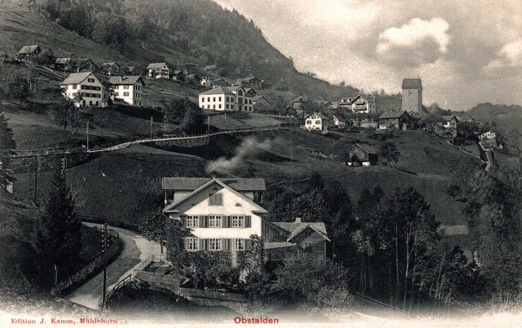 Cartoline postali: Obstalden – Usato da Bronschhofen venduto da Astore