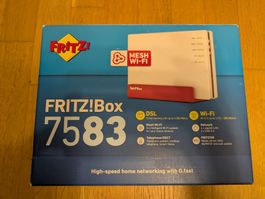AVM FRITZ!Box 7583 G.fast, VDSL & ADSL Router mit DECT