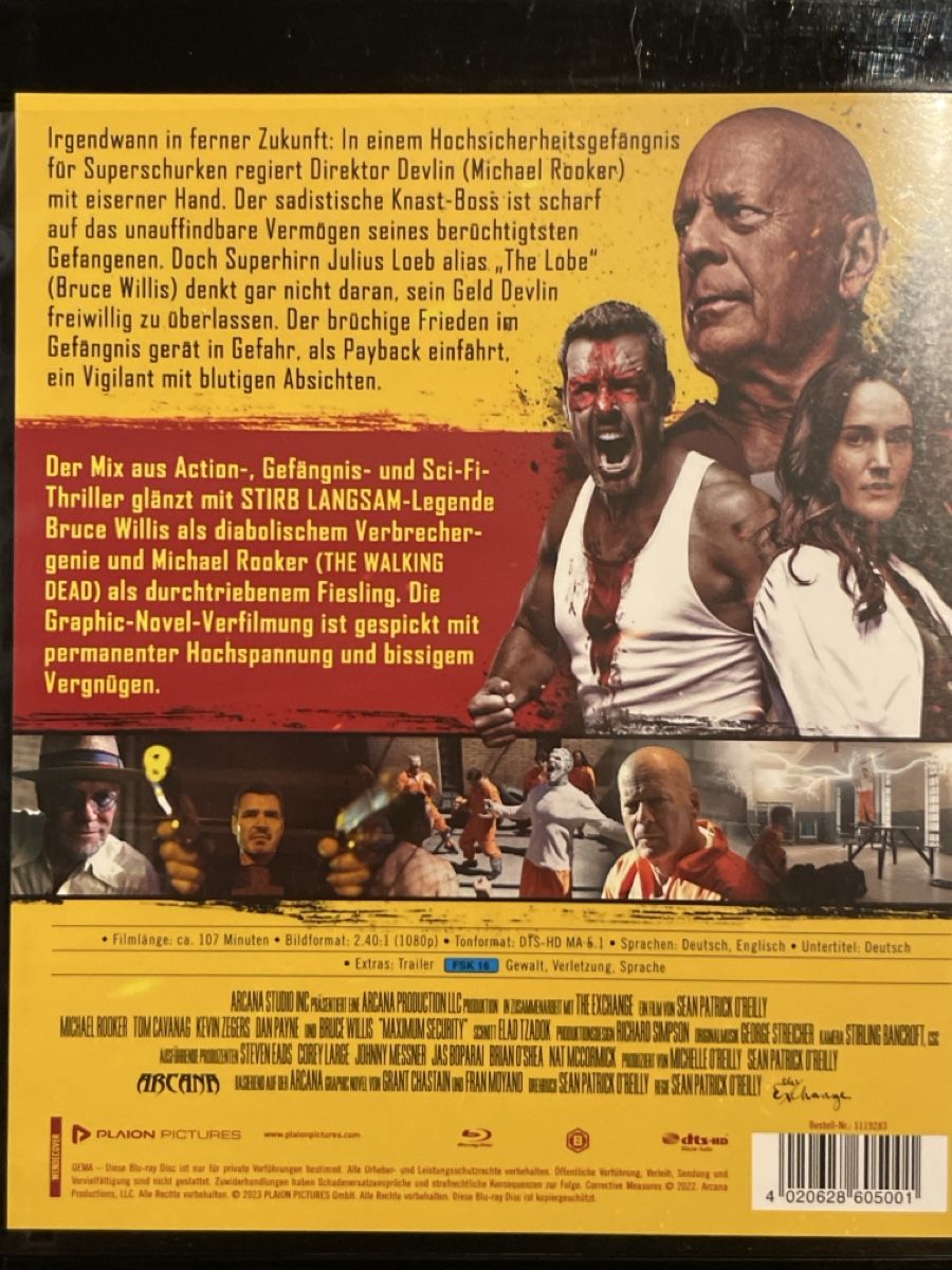 Tutti i DVDs: Maximum Security (2022) – Nuovo (secondo la descrizione) da Waldenburg venduto da Gonzo8 1