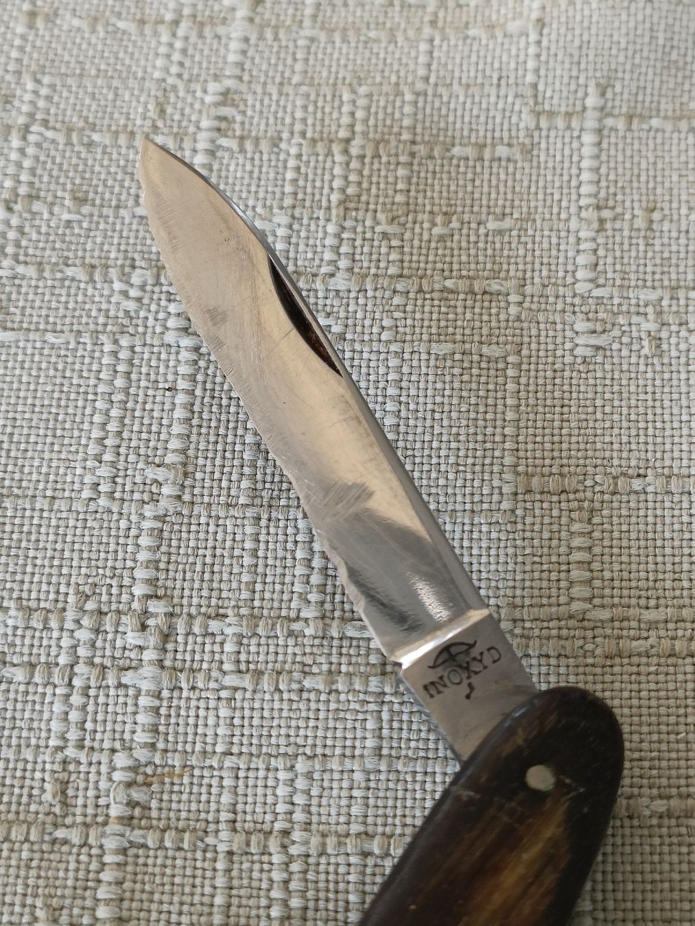 Victorinox Coltelli tascabile: Altes Horn Sackmesser INOXYD – Usato da Brugg AG venduto da Ente015 5