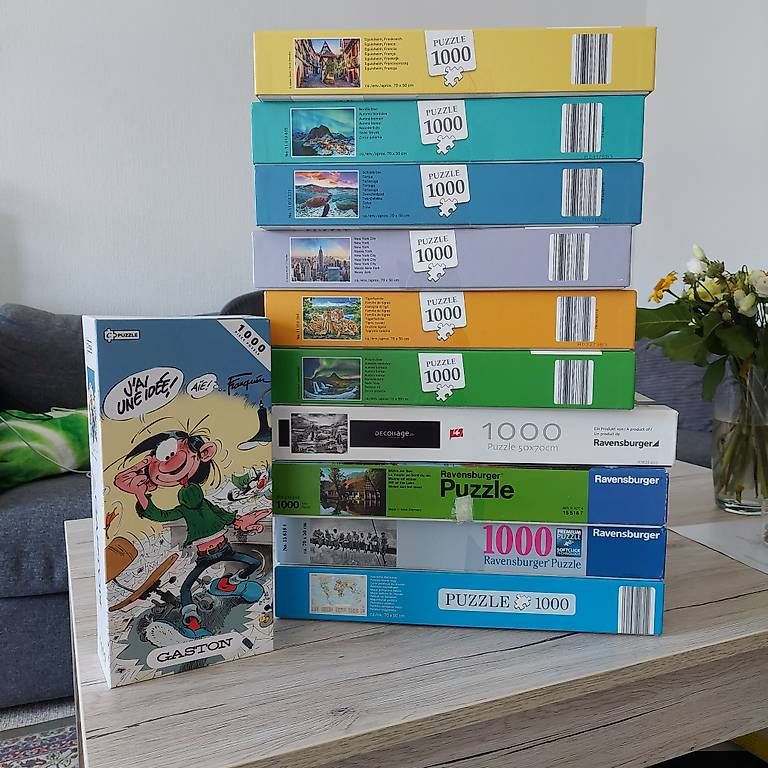 Puzzle: 11 x Puzzle 1000teilig – Usato da Kollbrunn venduto da bahati