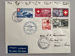 1939 Landi Europa-Flug Süd Zürich-Kairo-Athen mit 226a