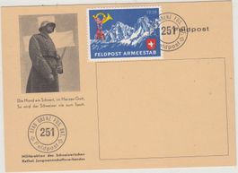 Militärpostkarte 2.Wk Mit Soldatenmarke