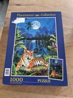 Tiger Puzzle 1000 Teile, Fluoreszierend