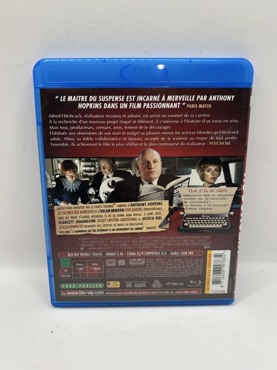 Tutti i DVDs: Blu-ray Hitchcock FR – Usato da Genève venduto da sho_67qj 1