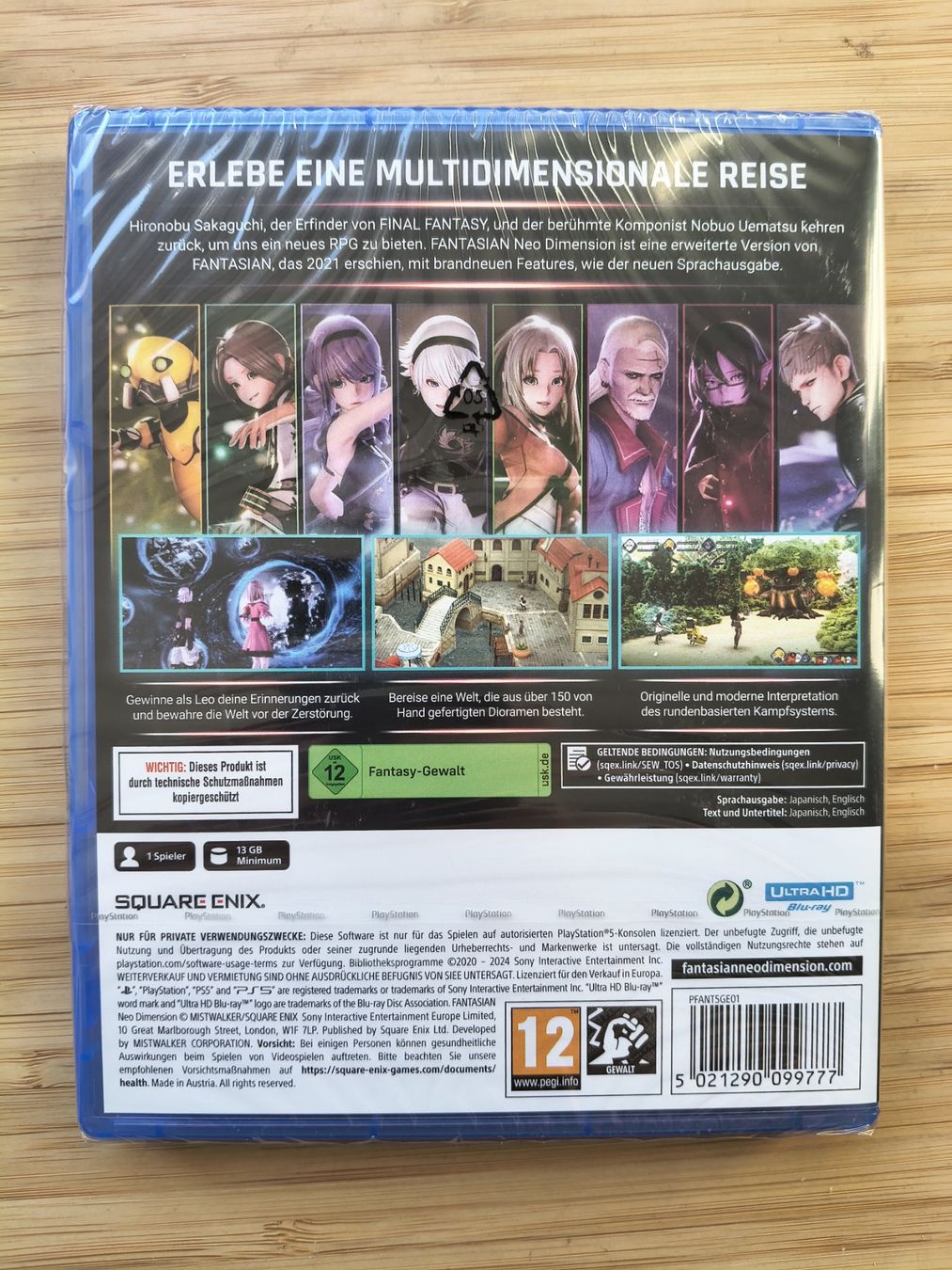 Giochi: Fantasian Neo Dimension Sealed (PS 5) – Nuovo e nell'imballaggio originale da Riedholz venduto da ste_96cd 1